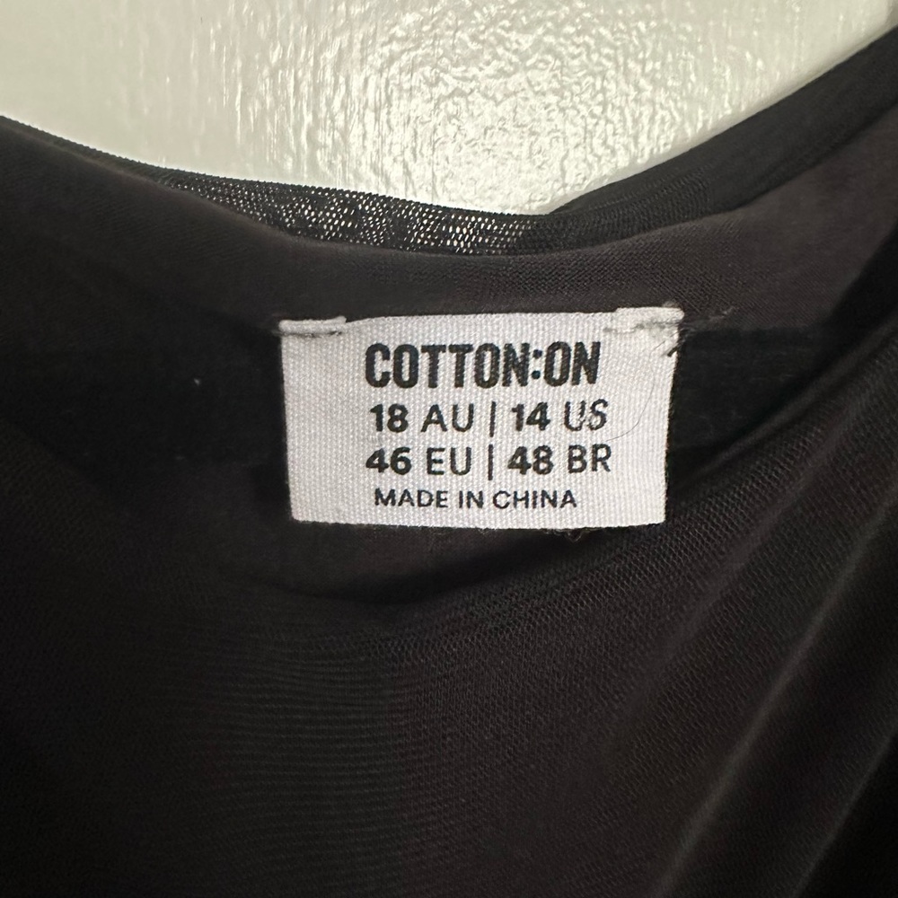 Basic Black Blouse - Picture 3 of 4